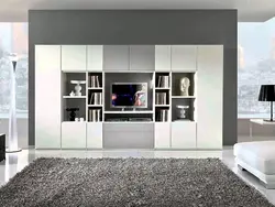 Низкий Шкаф В Интерьере Гостиной
