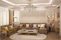 Qonaq Otağının Içərisində Qızıl Divan