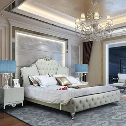 Bedroom interior in luxury style