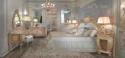 Интерьер спальни в стиле роскошь