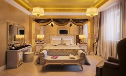 Bedroom Interior In Luxury Style