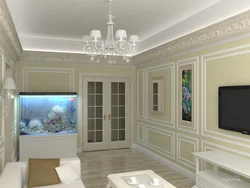 Molding In The Neoclassical Living Room Interior