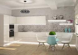 Sanders tiles in the kitchen interior