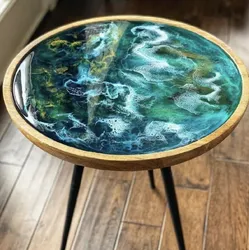 Epoxy Resin In The Kitchen Interior