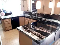 Эпоксидная смола в интерьере кухни