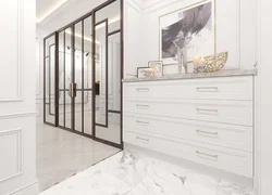White Marble In The Hallway Interior