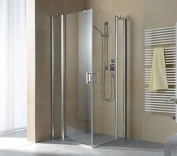 Shower Doors In The Bathroom Interior