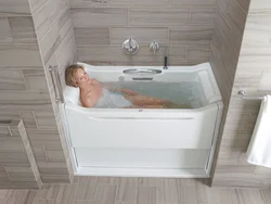 Interior with bath 100 cm