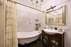 Интерьер с ванной 100 см