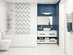 Banyoning ichki qismidagi chevron plitalari