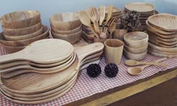 Wooden Utensils For Kitchen Interior