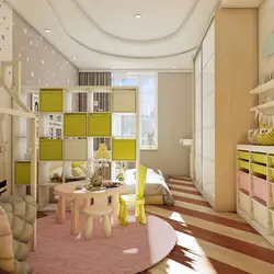 Interior of the children's kitchen room
