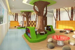 Interior of the children's kitchen room
