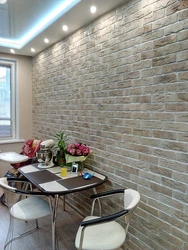 Kitchen interior design with decorative elements