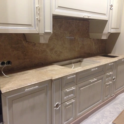 Salamanca Marble Countertop In The Kitchen Interior