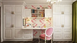 Children's furniture in the kitchen interior
