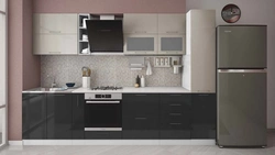 Mətbəx zeytun ağ metal interyer mərkəzi
