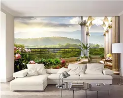 Фотообои В Гостиную Расширяющие В Интерьере