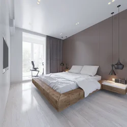 Bedroom interior from floor to ceiling