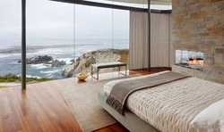 Bedroom interior from floor to ceiling