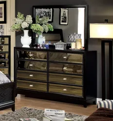 Chest Of Drawers In The Interior Of The Living Room And Bedroom