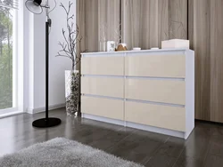 Chest of drawers in the interior of the living room and bedroom