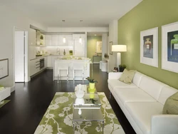 Interiors Of Kitchens, Bathrooms And Living Rooms
