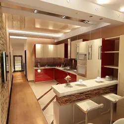 Interiors of kitchens, bathrooms and living rooms