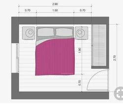 Bedroom design width