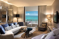 Tall living room design
