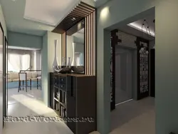 Дызайн трохпакаёвай пярэдняга пакоя