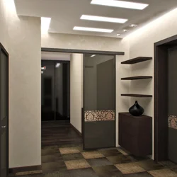 Three-room hallway design