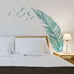 Feather bedroom design