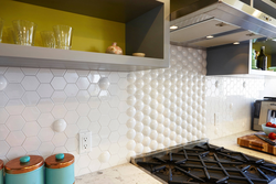 Kitchen honeycomb design