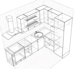Technical kitchen design
