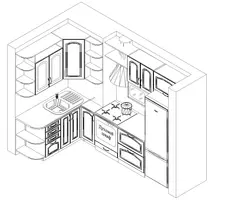 Technical kitchen design