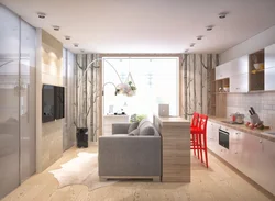 Eurotreshka living room design