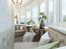 Classic loggia design