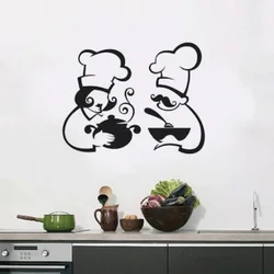 Stencil oshxona dizayni
