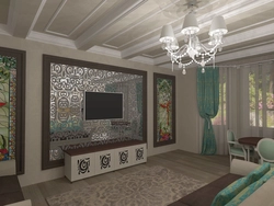 Stained glass bedroom design