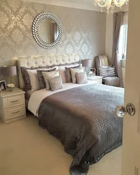 Silver bedroom design