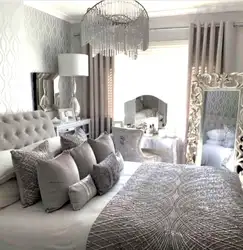 Silver bedroom design
