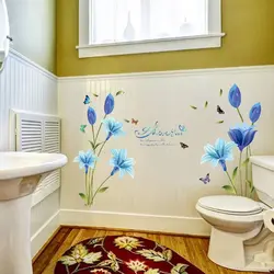 Bathroom design stickers