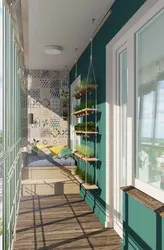 Green loggia design