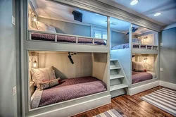 Two story bedroom design