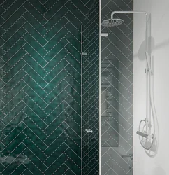 Herringbone Bath Design