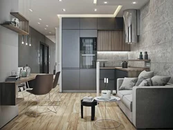 Euro One-Room Kitchen Design