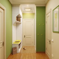 Pistachio hallway design