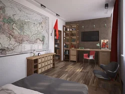 Soviet bedroom design