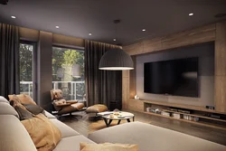 Western living room design